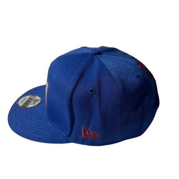 New Era NEW YORK GIANTS NFL 9FIFTY GO BIG BLUE Snapback Cap Hat NWT Flat Brim - Picture 4 of 9